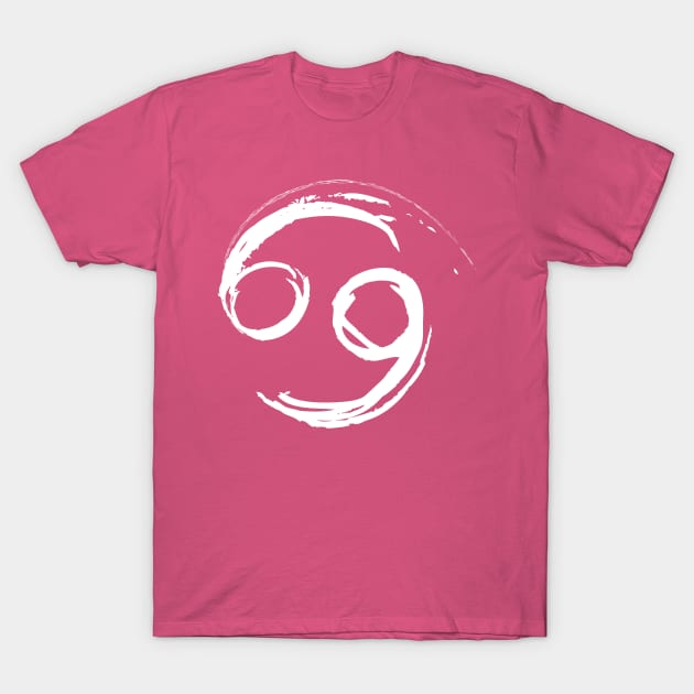 Cancer Zodiac Sign T-Shirt by Blind Man Studio